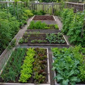 Raised Beds Planned for Succession Planting