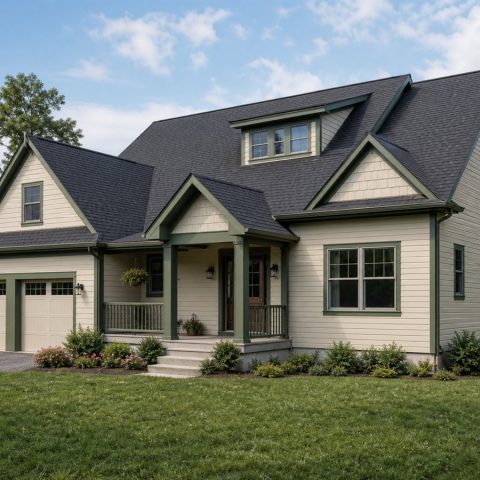 $497,500 Expanded Family Cottage: 2,480-Sq.-Ft. Five-Bedroom Plan