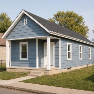 $132,000 Small Bungalow Home: 880-Sq.-Ft. Two-Bedroom Layout