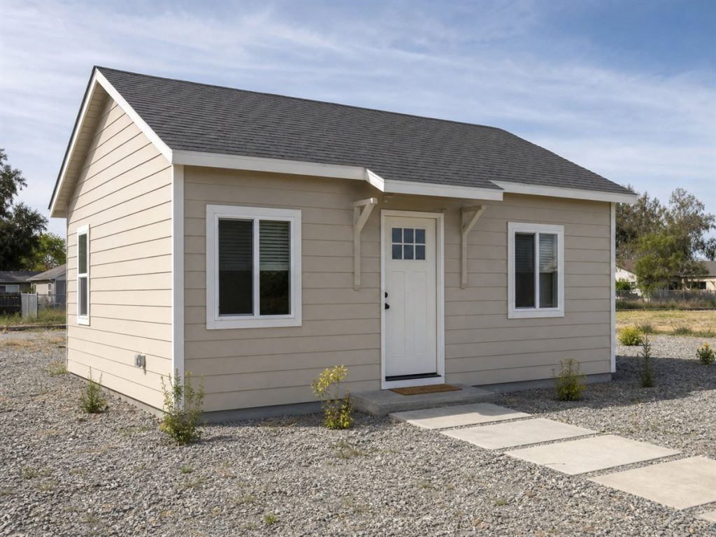 $33,000 Single-Level Tiny Home: 340-Sq.-Ft. Accessible Concept