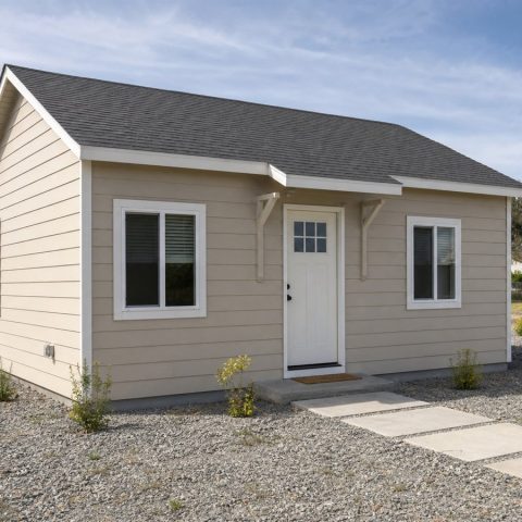 $33,000 Single-Level Tiny Home: 340-Sq.-Ft. Accessible Concept