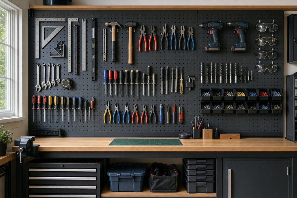 Garage Pegboard Ideas: A Tool Organization System