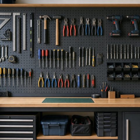 Garage Pegboard Ideas: A Tool Organization System