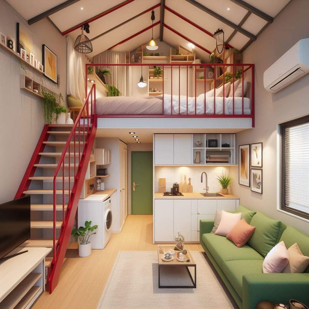 Tiny House Mezzanine Bedroom Ideas