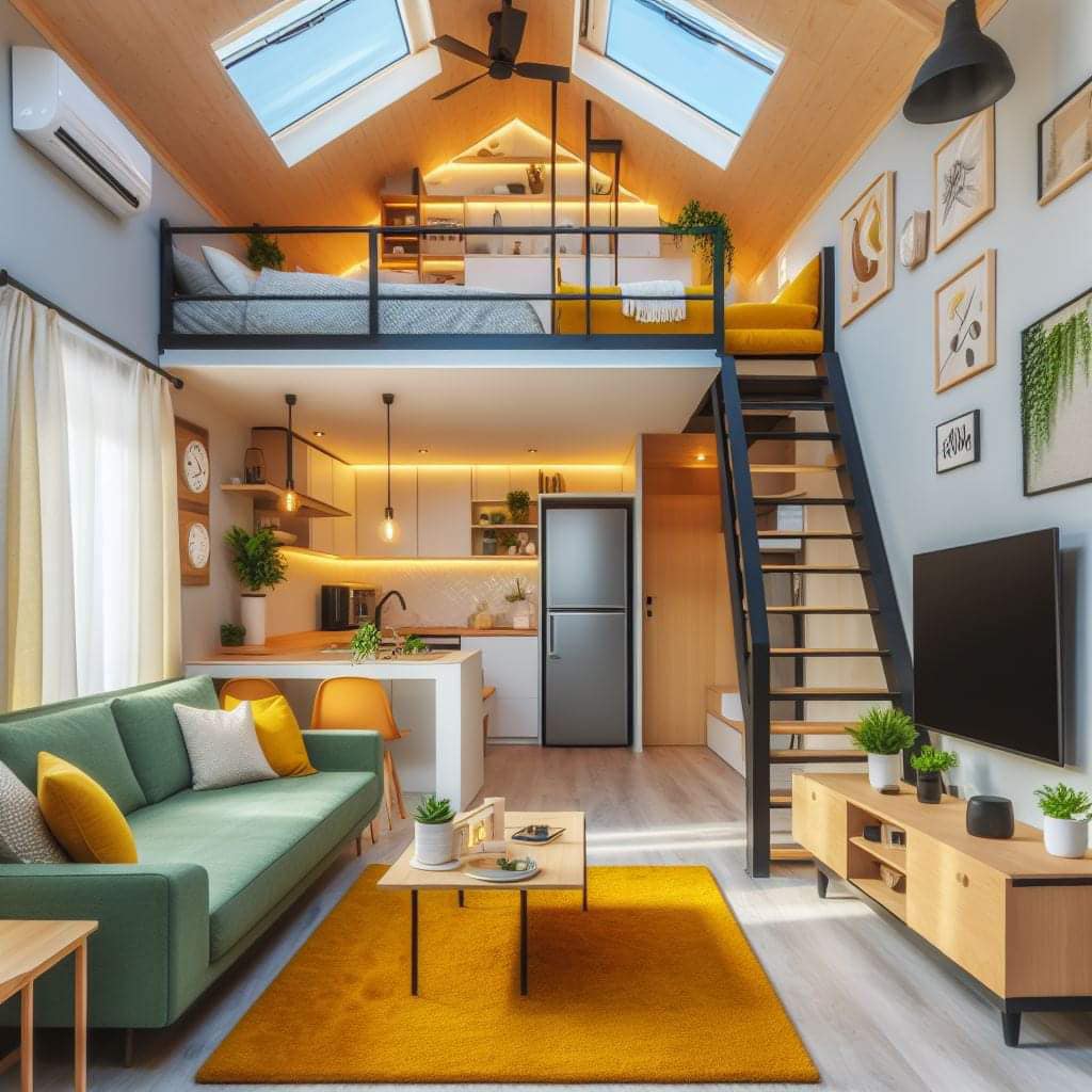 Tiny House Mezzanine Bedroom Ideas