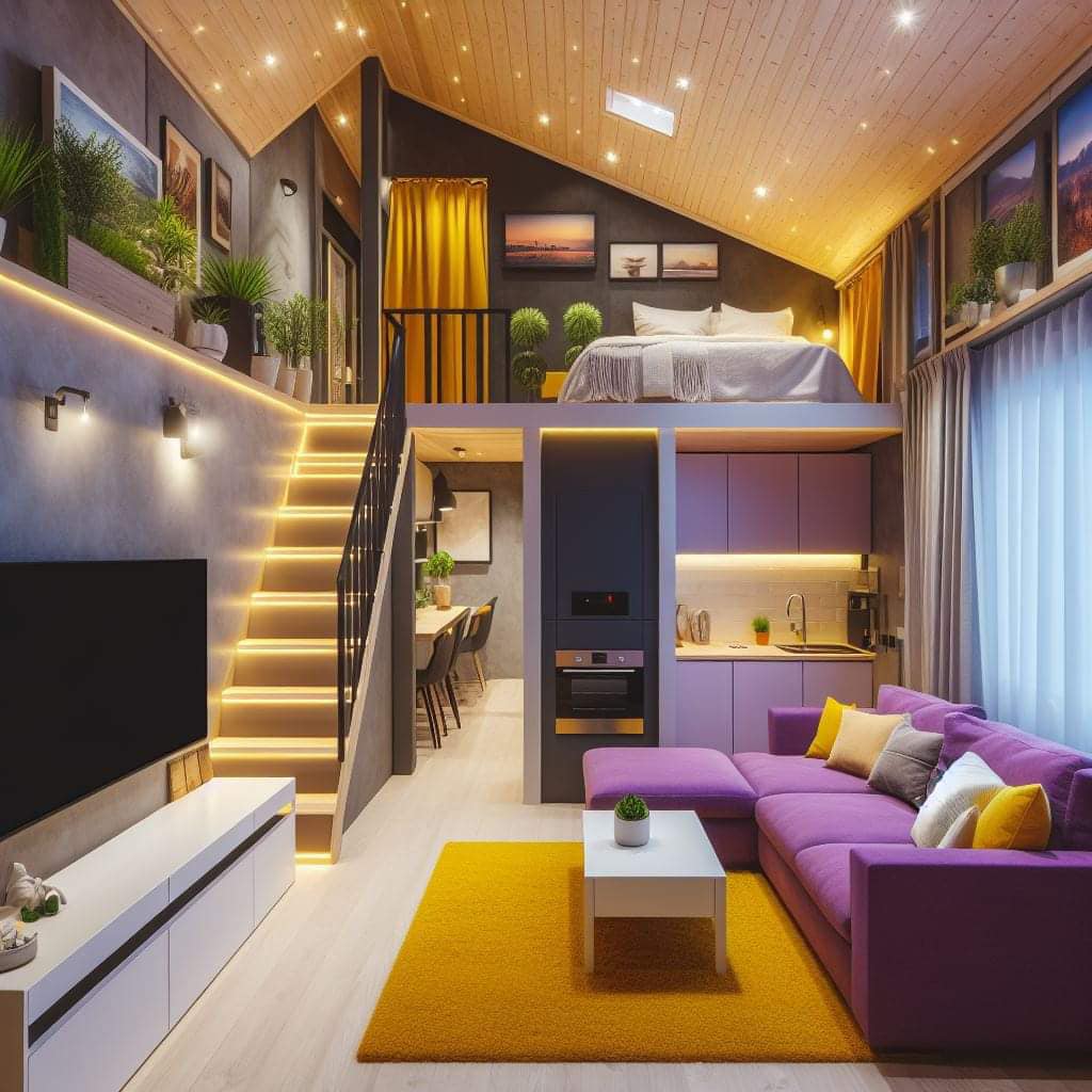 Tiny House Mezzanine Bedroom Ideas