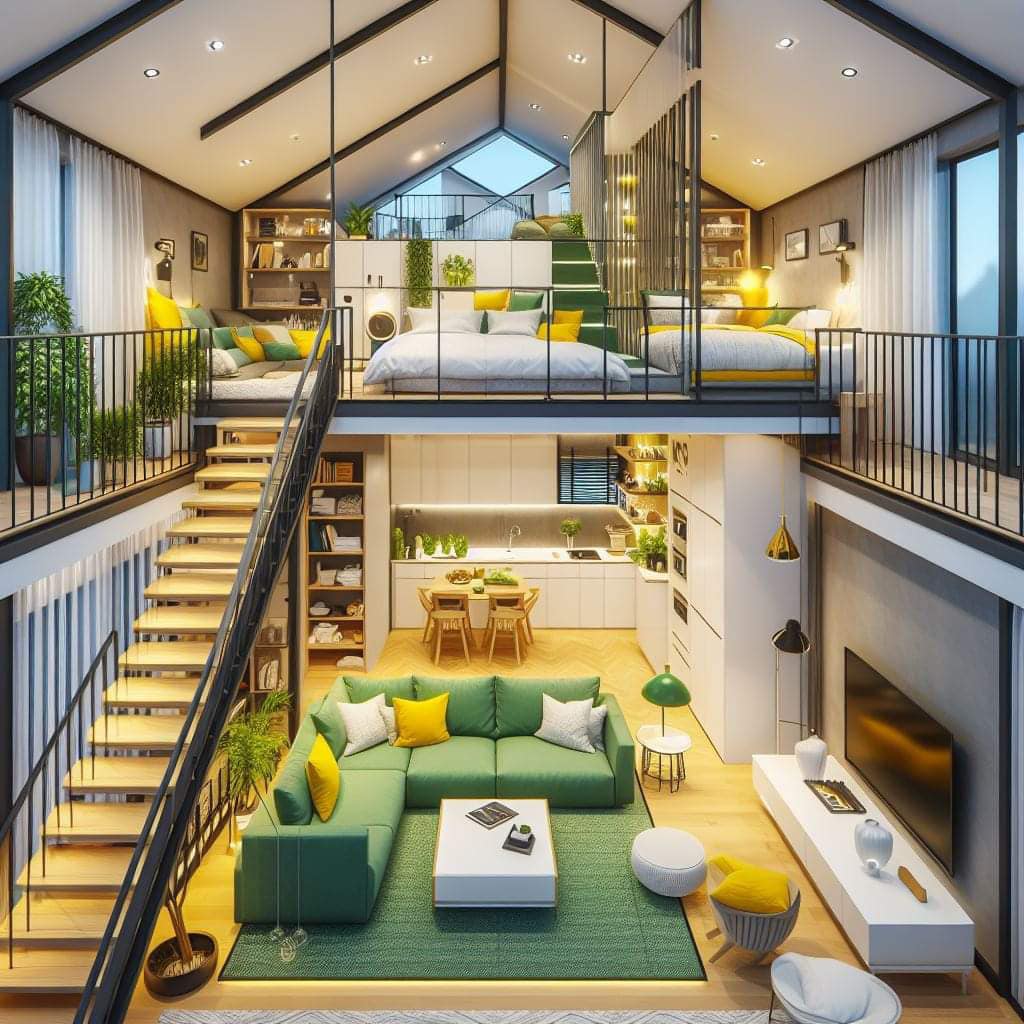 Tiny House Mezzanine Bedroom Ideas