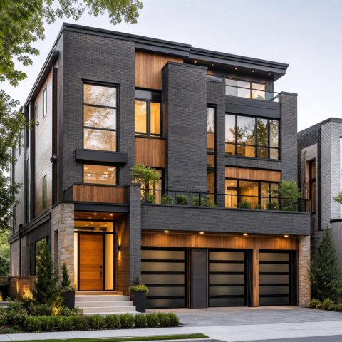 $1,000,000 Signature Urban Narrow-Lot Luxury Home: 4,480-Sq.-Ft. Five-Bedroom Custom Plan