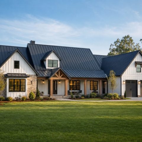 $501,250 Tailored Modern Farmhouse Estate: 2,551-Sq.-Ft. Four-Bedroom Custom Plan
