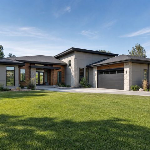 $503,750 Tailored Contemporary Luxury Ranch: 2,559-Sq.-Ft. Four-Bedroom Custom Plan