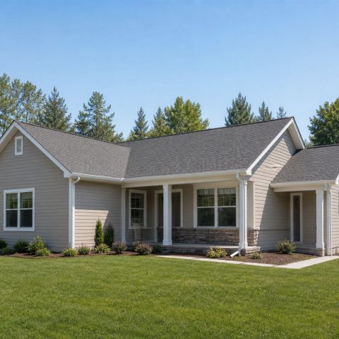$256,250 Practical Side-Entry Garage Family Ranch: 1,575-Sq.-Ft. Three-Bedroom Plan