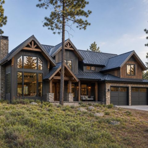 $516,250 Tailored Mountain-Modern Custom Home: 2,599-Sq.-Ft. Four-Bedroom Custom Plan