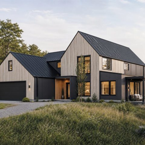 $518,750 Tailored Scandinavian-Inspired Luxury Home: 2,607-Sq.-Ft. Four-Bedroom Custom Plan