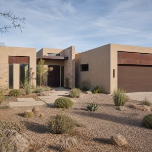 $521,250 Tailored Desert-Modern Courtyard Home: 2,615-Sq.-Ft. Four-Bedroom Custom Plan