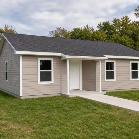 $141,000 Accessible Small Ranch: 920-Sq.-Ft. Two-Bedroom Concept