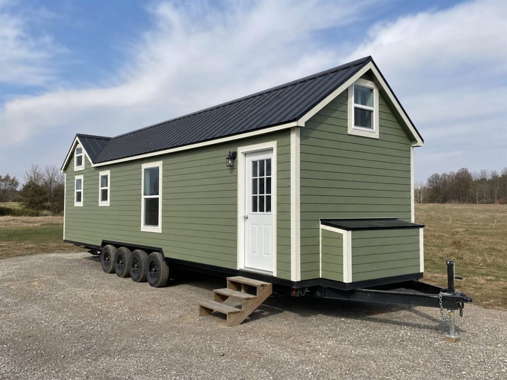 $34,400 Double-Loft Tiny Home: 350-Sq.-Ft. Family Concept
