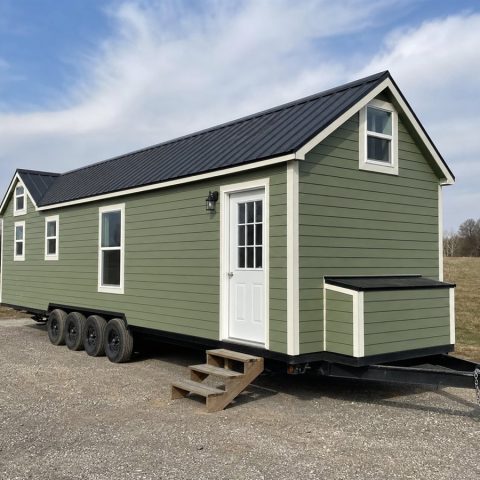 $34,400 Double-Loft Tiny Home: 350-Sq.-Ft. Family Concept