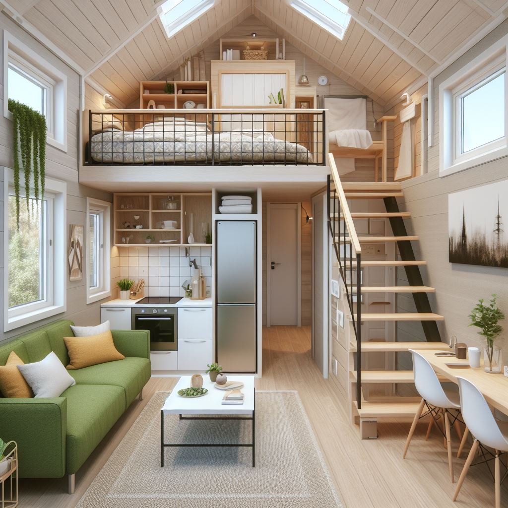 Tiny House Galley Kitchen Layout Inspiration
