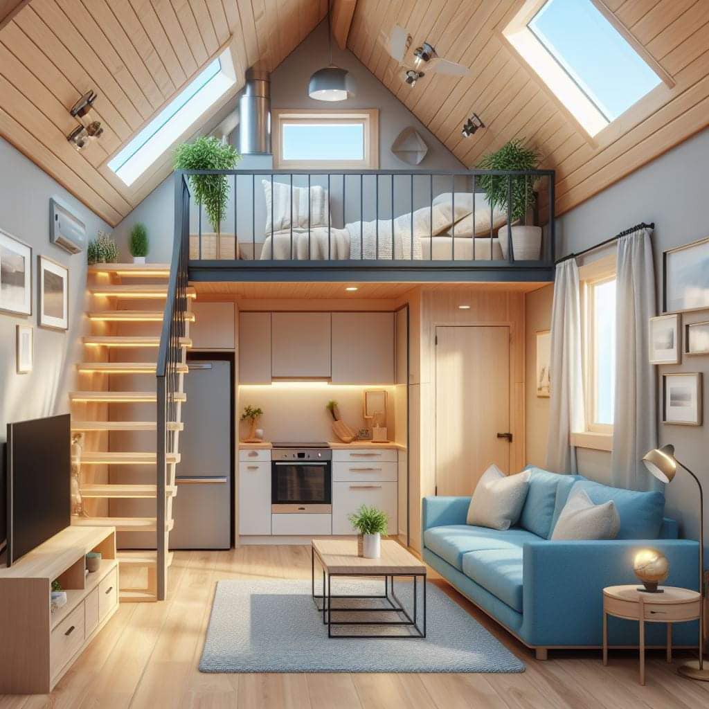 Tiny House Galley Kitchen Layout Inspiration