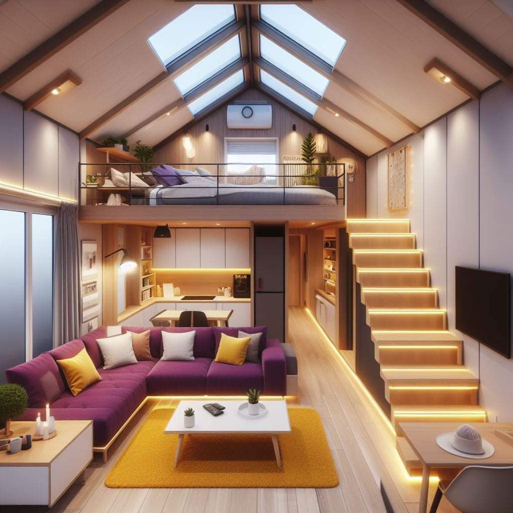 Tiny House Galley Kitchen Layout Inspiration