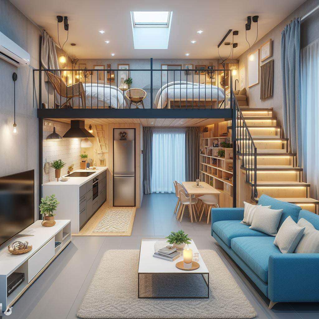 Tiny House Galley Kitchen Layout Inspiration