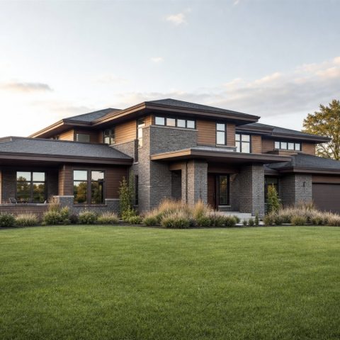 $523,750 Tailored Prairie-Inspired Custom Estate: 2,623-Sq.-Ft. Four-Bedroom Custom Plan