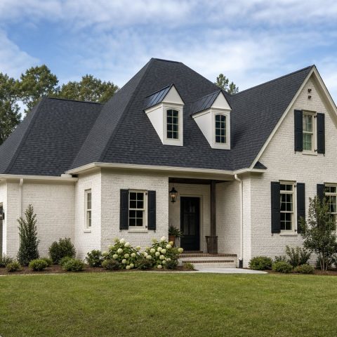 $278,750 Practical Acadian-Inspired Family Home: 1,665-Sq.-Ft. Three-Bedroom Plan