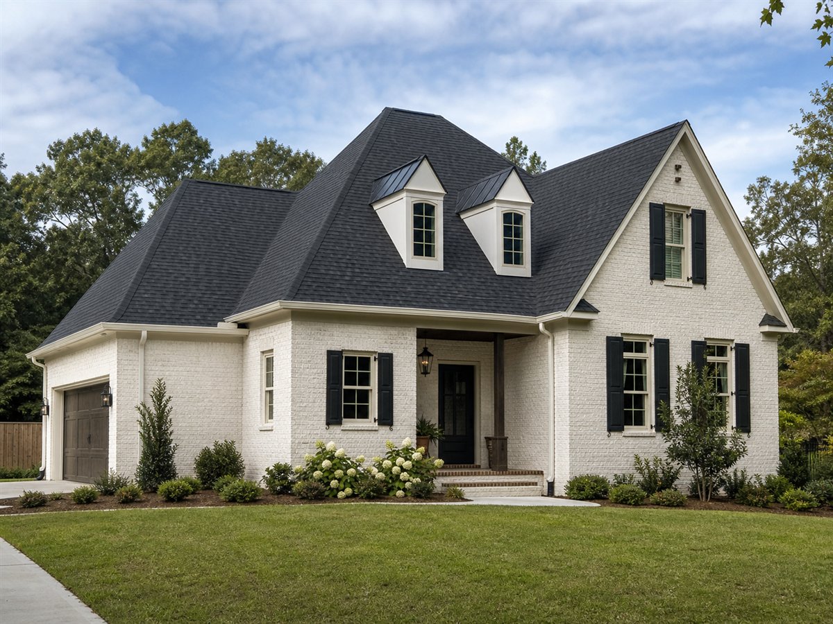 Bayou Acadian 1665, a conceptual 1665-square-foot Acadian-inspired family home with a $278,750 construction target