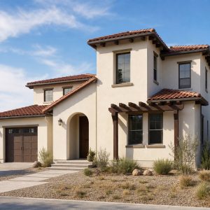$281,250 Practical Spanish-Revival Family Home: 1,675-Sq.-Ft. Three-Bedroom Plan