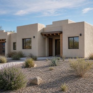 $283,750 Practical Pueblo-Modern Family Home: 1,685-Sq.-Ft. Three-Bedroom Plan