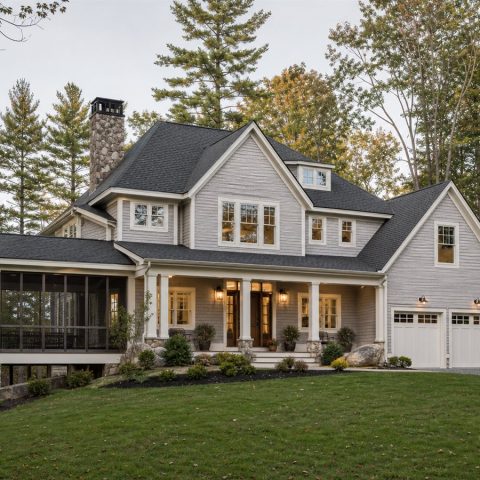 $541,250 Tailored Lake-House-Inspired Custom Home: 2,679-Sq.-Ft. Four-Bedroom Custom Plan