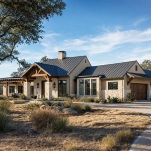 $543,750 Tailored Texas Hill Country Custom Home: 2,687-Sq.-Ft. Four-Bedroom Custom Plan