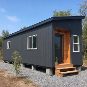 $35,800 Modern Cedar Tiny Home: 360-Sq.-Ft. One-Bedroom Plan