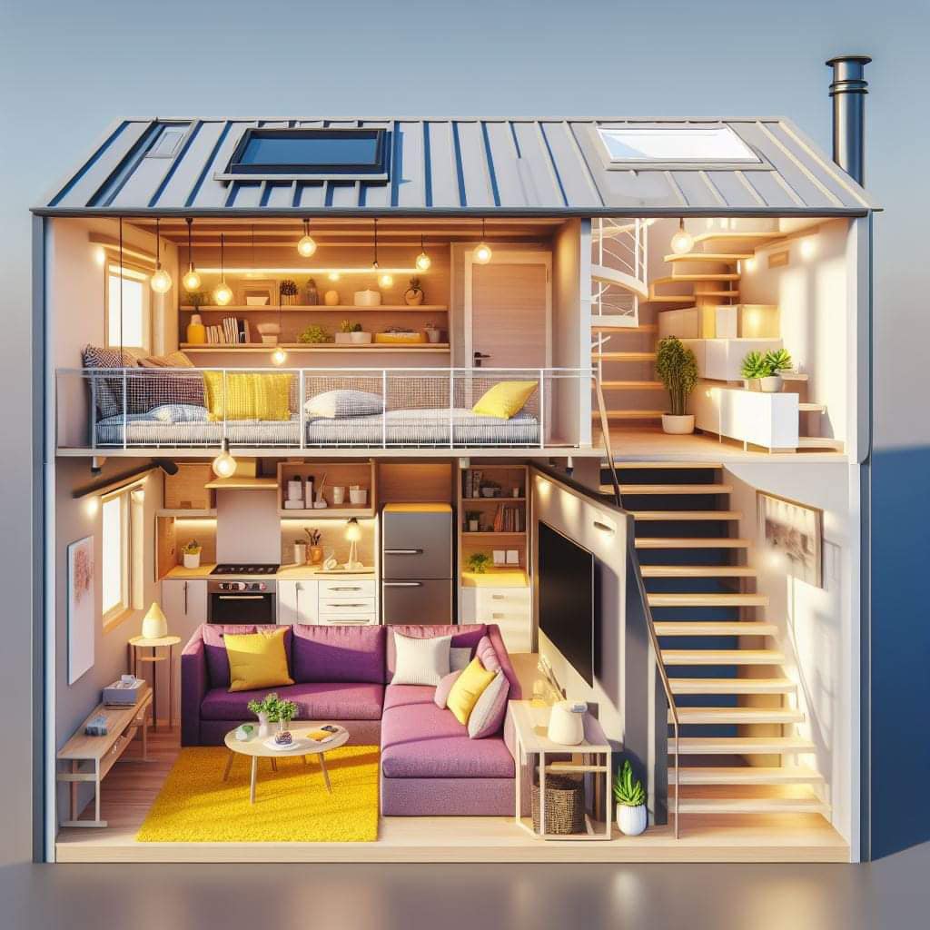 Open-Riser Stair Designs for Tiny Houses