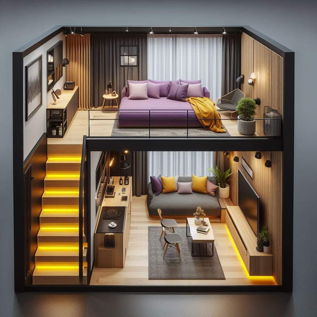Open-Riser Stair Designs for Tiny Houses
