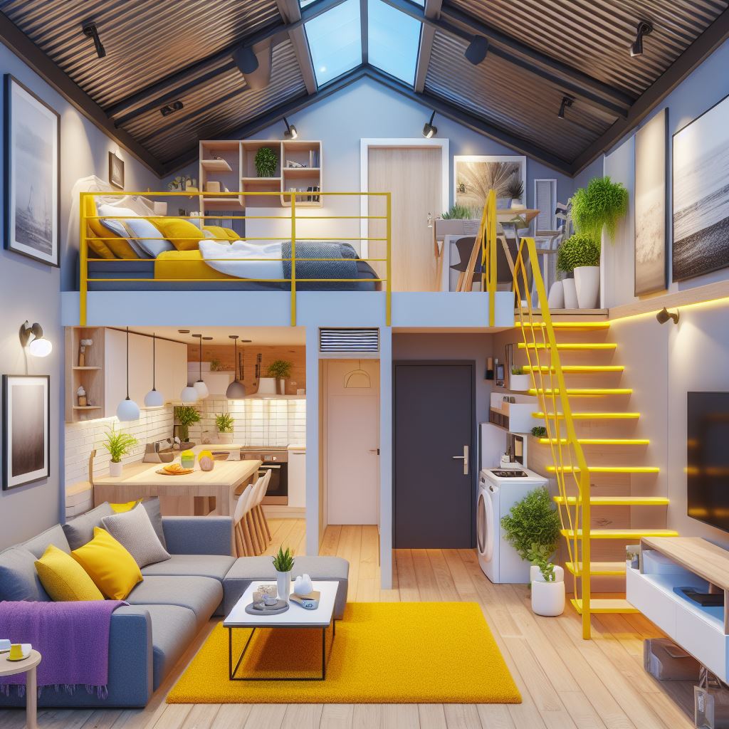 Open-Riser Stair Designs for Tiny Houses