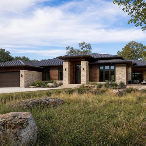 $548,750 Tailored Organic Contemporary Custom Home: 2,703-Sq.-Ft. Four-Bedroom Custom Plan