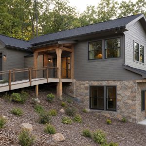$301,250 Practical Walkout-Hillside Family Home: 1,755-Sq.-Ft. Three-Bedroom Plan