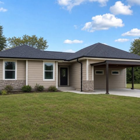 $148,625 Compact Compact Multigenerational Home: 933-Sq.-Ft. Two-Bedroom Plan
