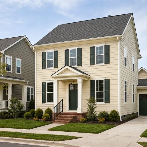 $308,750 Practical Neo-Traditional Family Home: 1,785-Sq.-Ft. Three-Bedroom Plan