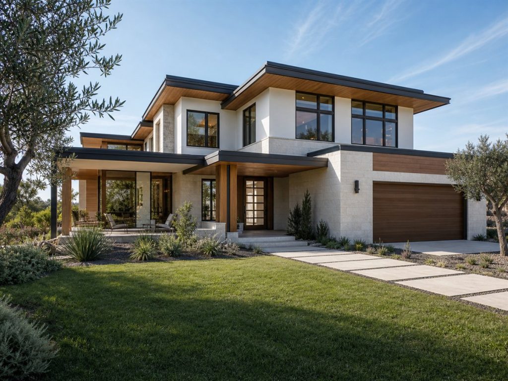 $563,750 Tailored California Contemporary Custom Home: 2,751-Sq.-Ft. Four-Bedroom Custom Plan