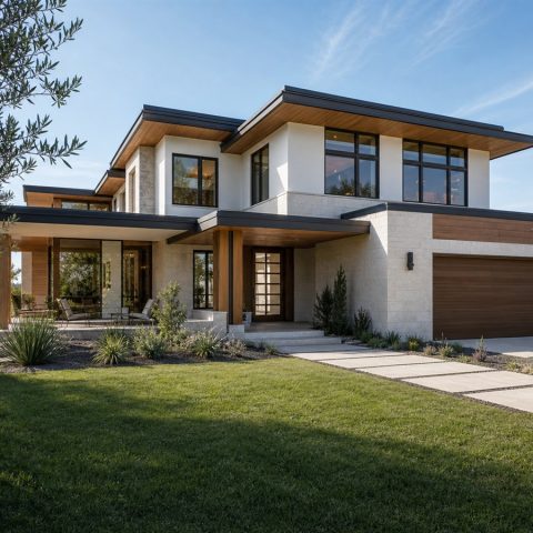 $563,750 Tailored California Contemporary Custom Home: 2,751-Sq.-Ft. Four-Bedroom Custom Plan