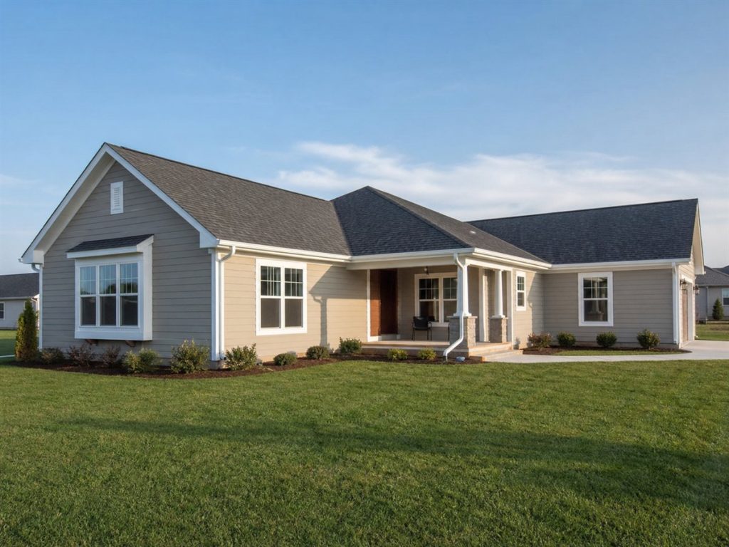 $318,750 Growing Side-Entry Garage Family Ranch: 1,825-Sq.-Ft. Four-Bedroom Plan