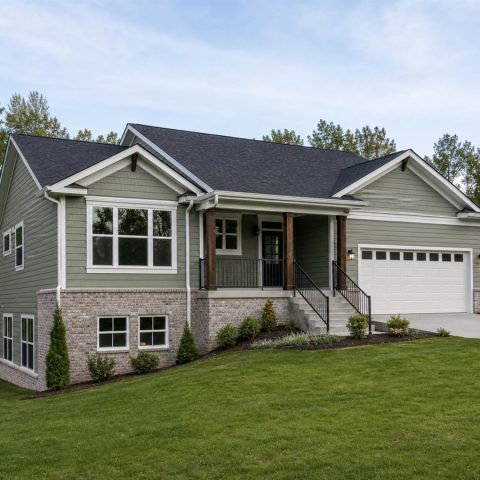 $321,250 Growing Daylight-Basement Family Home: 1,835-Sq.-Ft. Four-Bedroom Plan