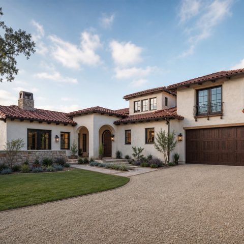 $571,250 Tailored Spanish-Revival Custom Home: 2,775-Sq.-Ft. Four-Bedroom Custom Plan