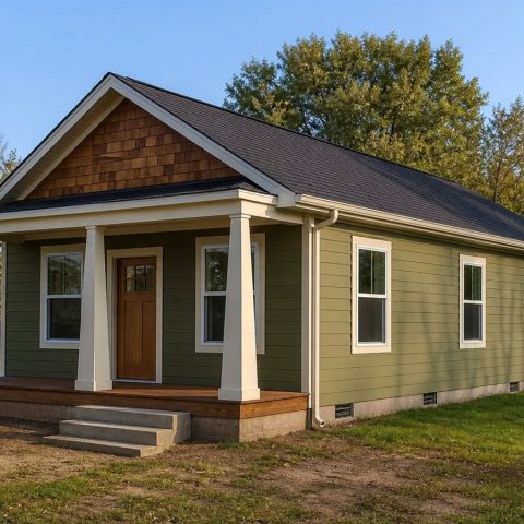 $159,000 Two-Bedroom Craftsman Cottage: 1,000-Sq.-Ft. Concept