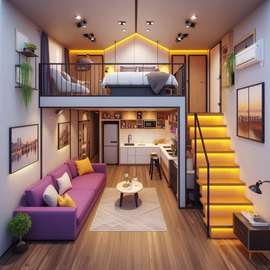 Tiny House Loft Railing Ideas