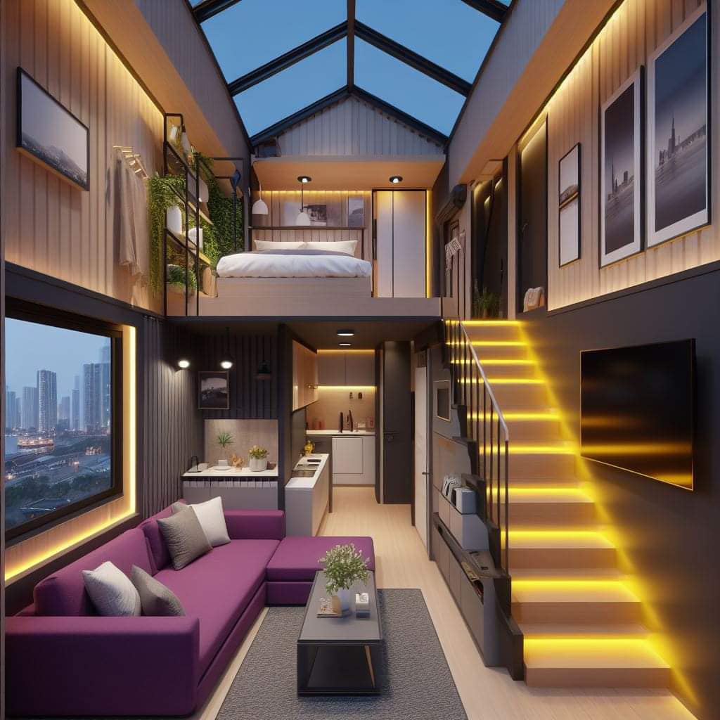 Tiny House Loft Railing Ideas
