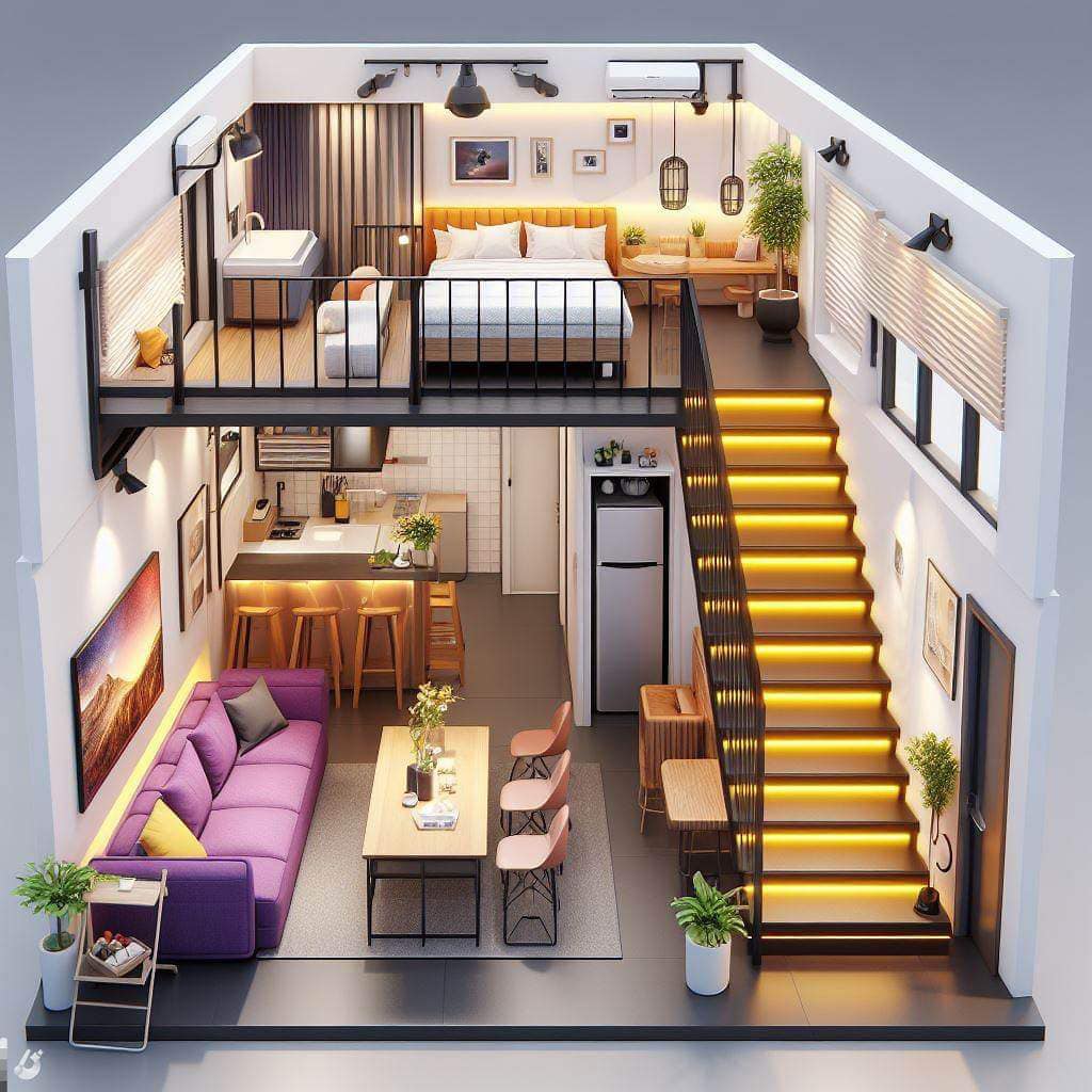 Tiny House Loft Railing Ideas