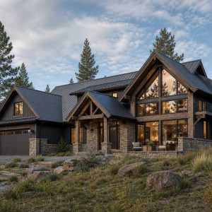 $576,250 Tailored Colorado Lodge Custom Home: 2,791-Sq.-Ft. Four-Bedroom Custom Plan